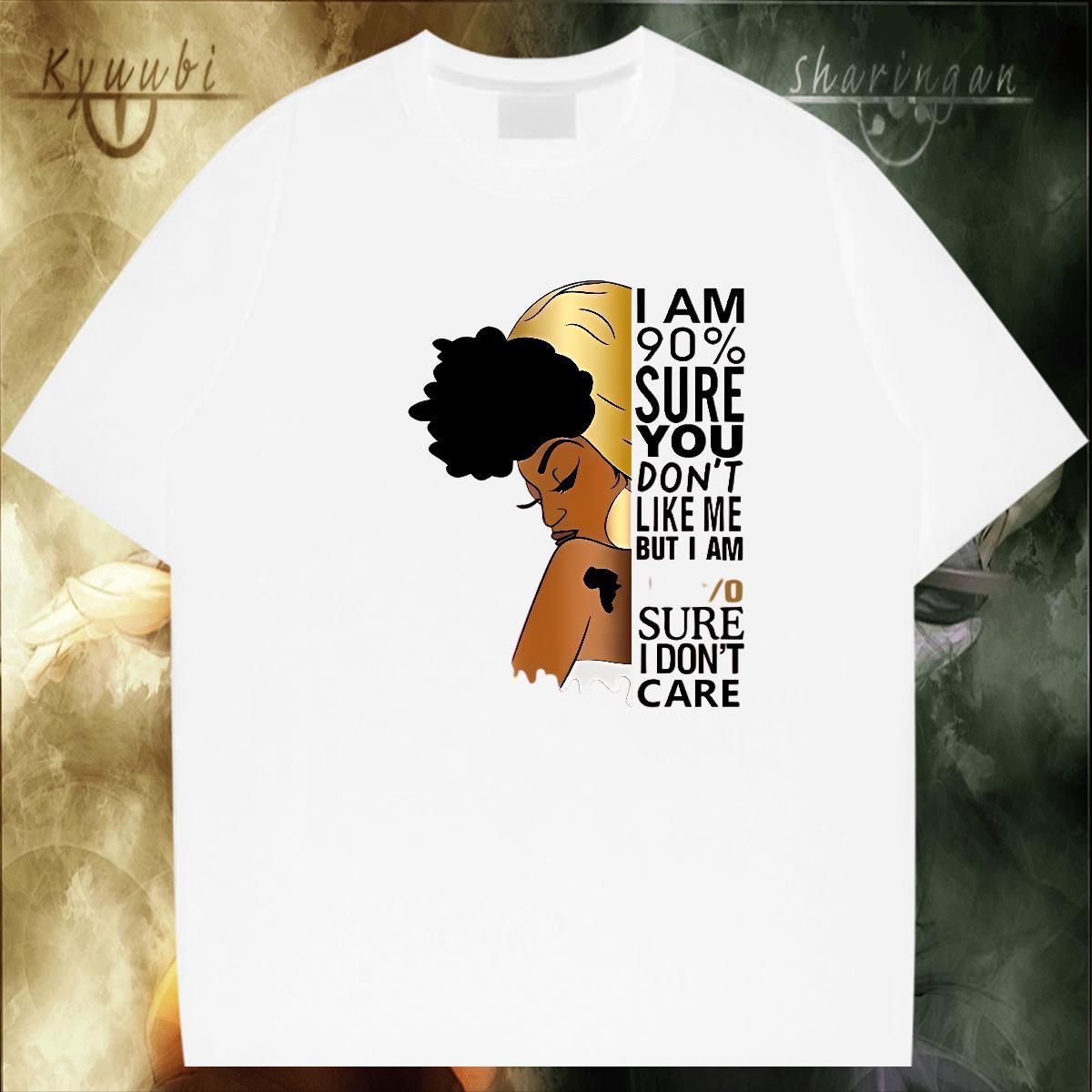 Unisex Couples T Shirts 230g Pure Cotton Sport letter Anime Breathable 2024 Summer T shirt Polos