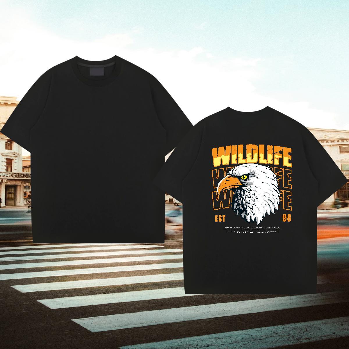 Fashion Designer T Shirt For Man 230g Pure Cotton cool Casual Daily Wear Tops O-Neck Short Sleeve Comfortable Tshirts Asian Size