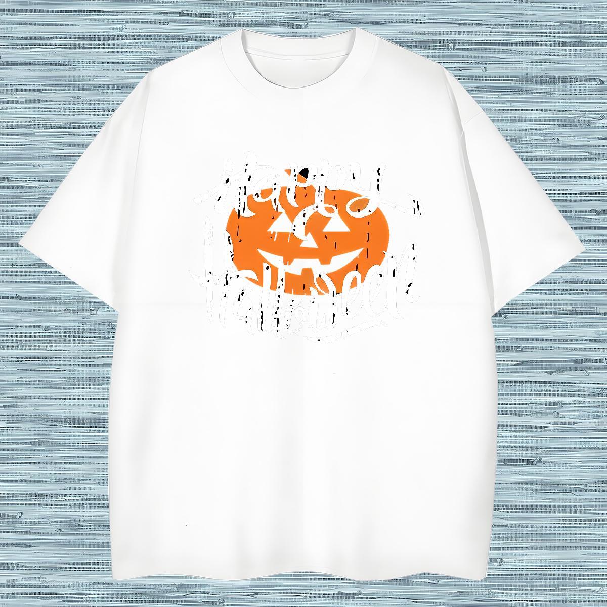 T shirt 230g Cotton halloween Outdoor Pure Cotton Customized Print Men Tshirts Free Shipping Popular Clothings