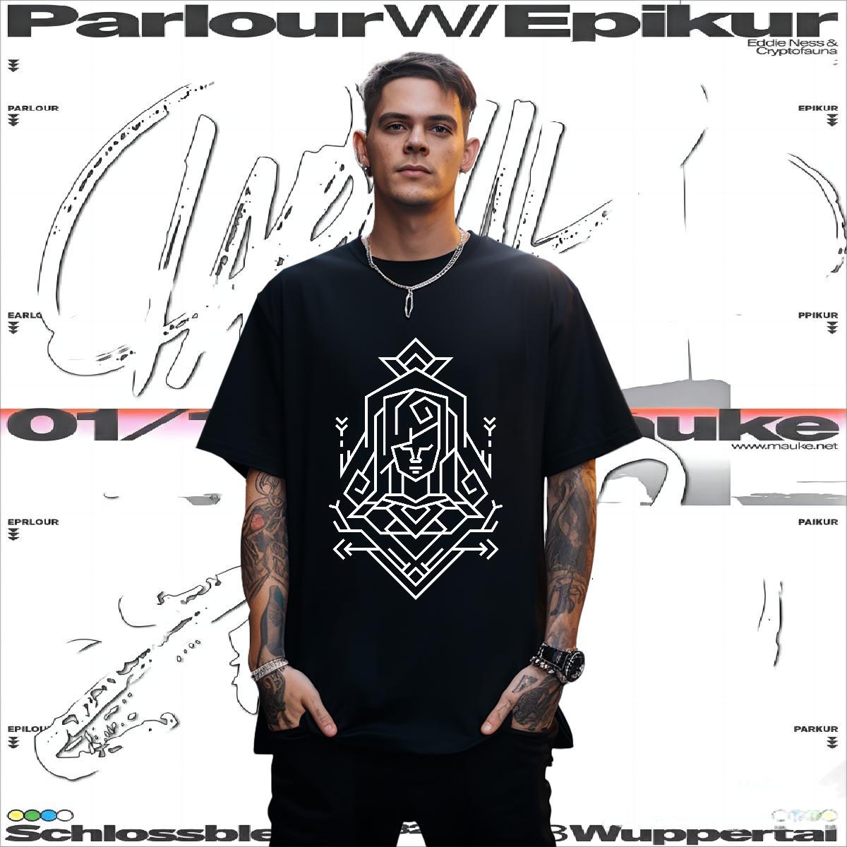 Mens T Shirts 230g 100% Cotton handpainted Home Outdoor Round Neck Short Sleeve DIY Tshirts 2024 New TOP Quality Polos