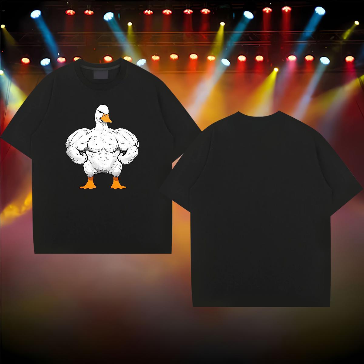 2024 Designer T-Shirts for Men 100% Cotton 230g duck Street Wear Tees Shirts Pure Cotton Unisex Men Tshirts Skull
