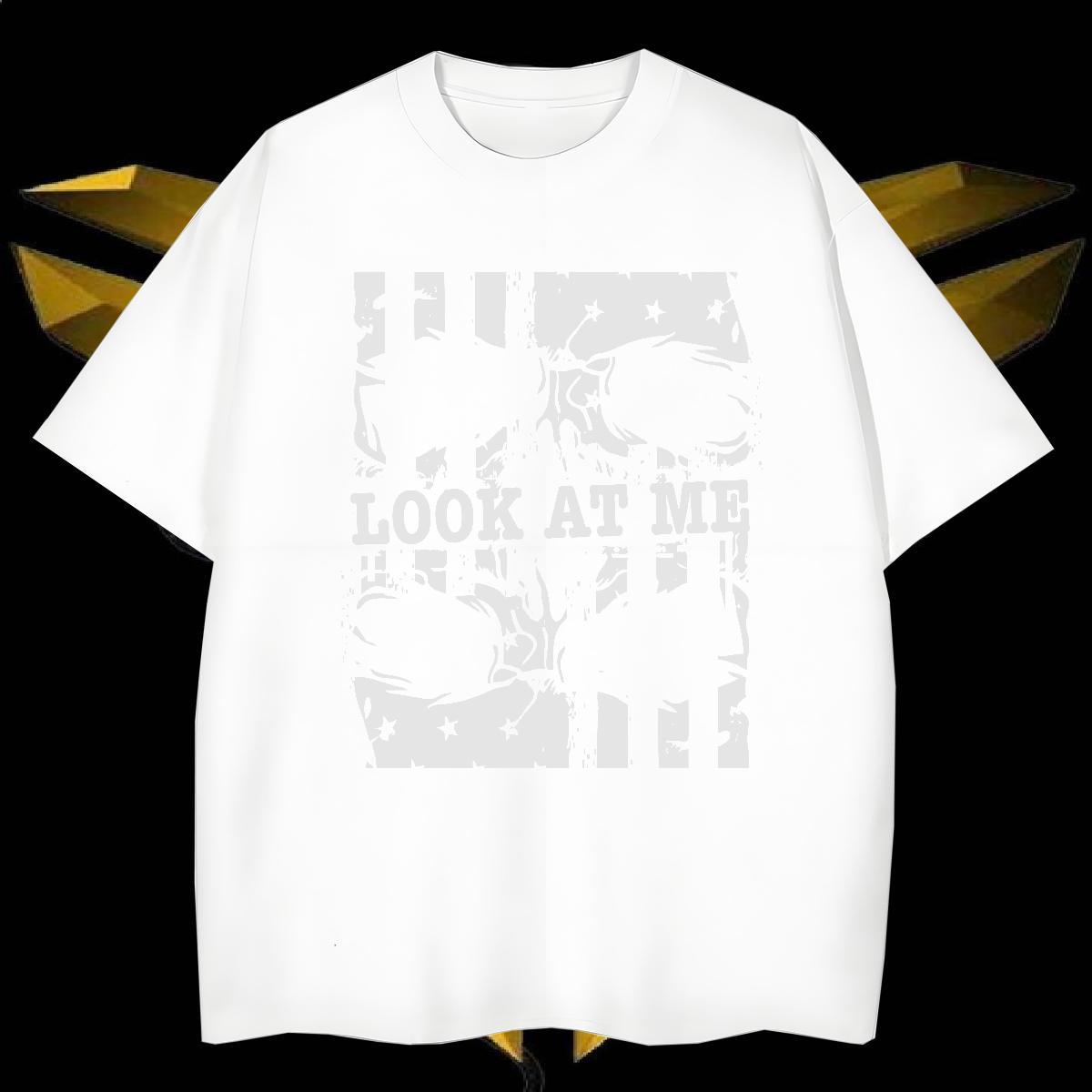 T Shirts Men 230g 100% Cotton icon Hip Hop Street O Neck Short Sleeves Plus Size Cartoon Men Tops Tees Fashion Designer TOP Quality Clothes