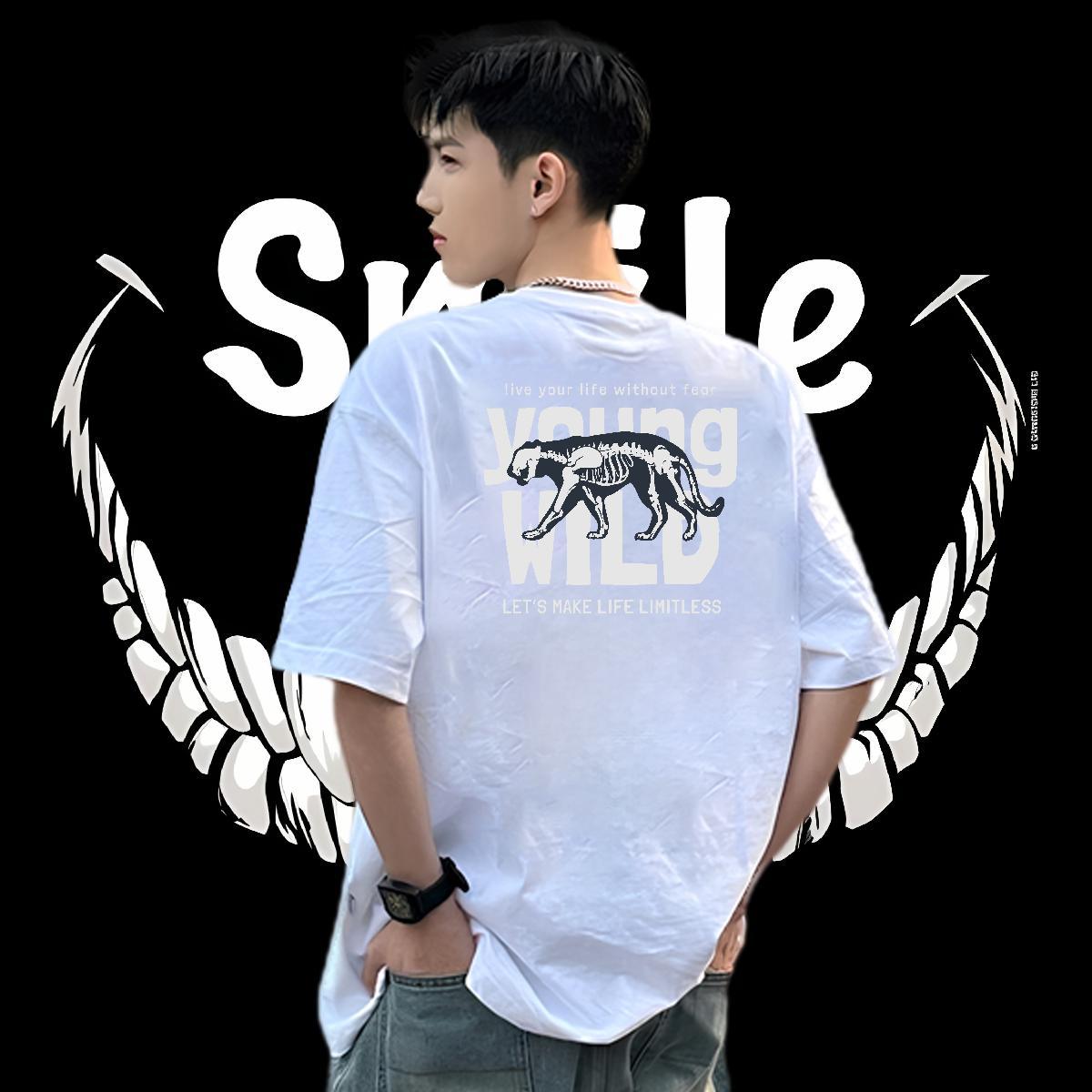 Casual New T Shirt For Man 230g Pure Cotton Home Outdoor Polos Short Sleeve O-Neck TOP Quality Men Tshirts Plus Size Custom