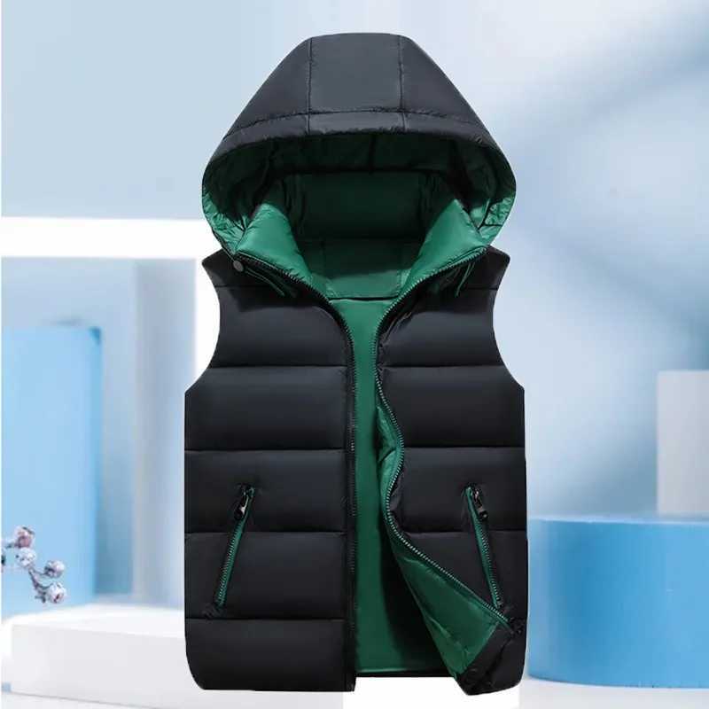 Childrens vest girls boys outerwear outdoor clothing cotton sleeveless living jacket winter jacket baby clothingW240724