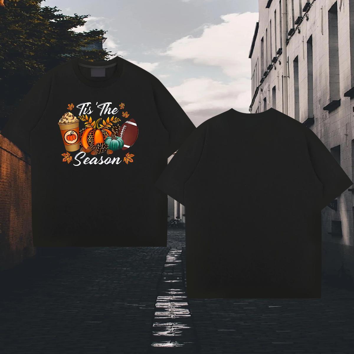 Casual New T Shirt For Man 100% Cotton 230g monster Spring Summer Tops Tees Breathable Short Sleeve Soft Men Tops Tees Custom Anime