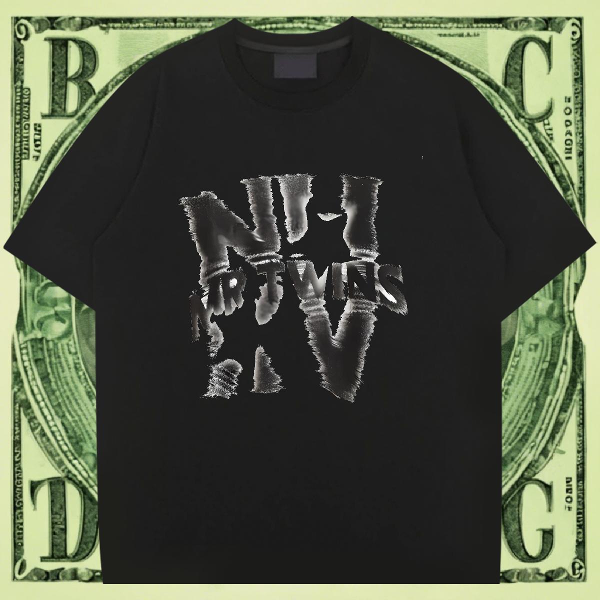 Free Shipping Men Tshirts 230g Pure Cotton Street Casual letter Cartoon Print Breathable Short Sleeve 2024 Summer Man T Shirts Tee Shirt