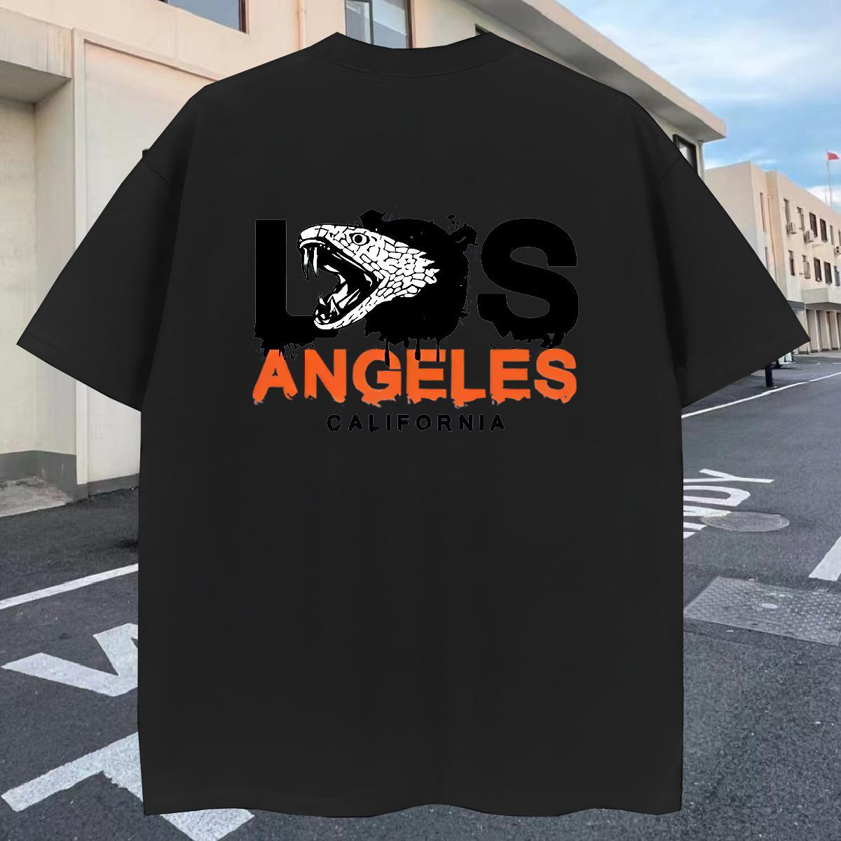 Designer Tshirt for Man Woman 230g Pure Cotton Street letter Anime Print Breathable Fashion Mens T Shirts Tees