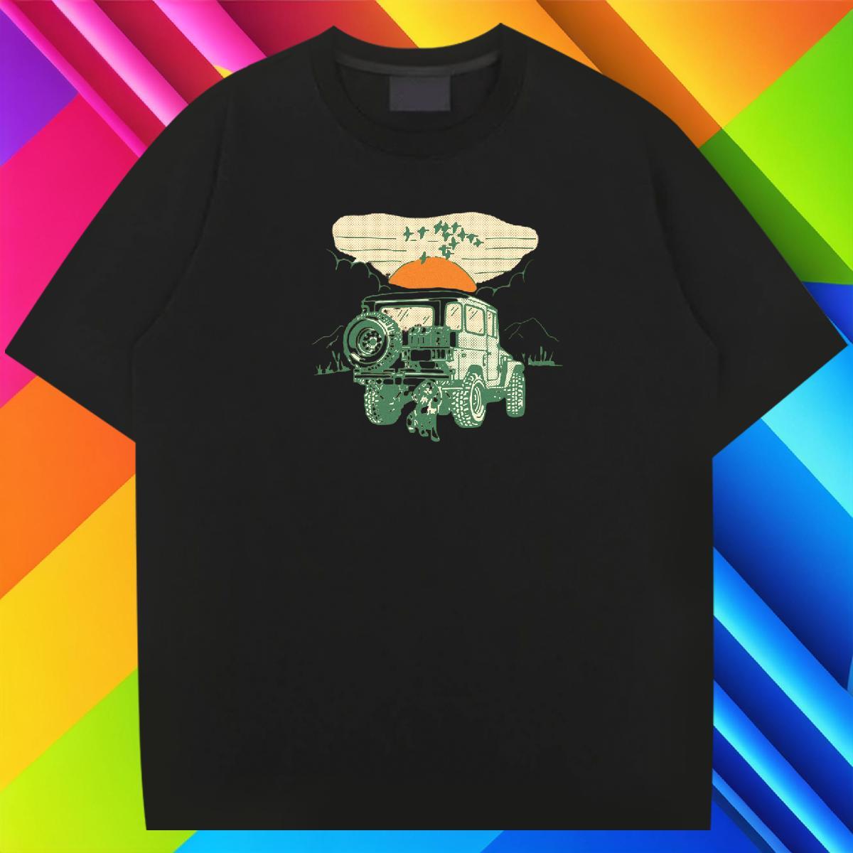 Soft Tshirts 230g Cotton Casual Daily Wear car Custom Printing Pure Cotton New Arrival T Shirts Men Tops Tees