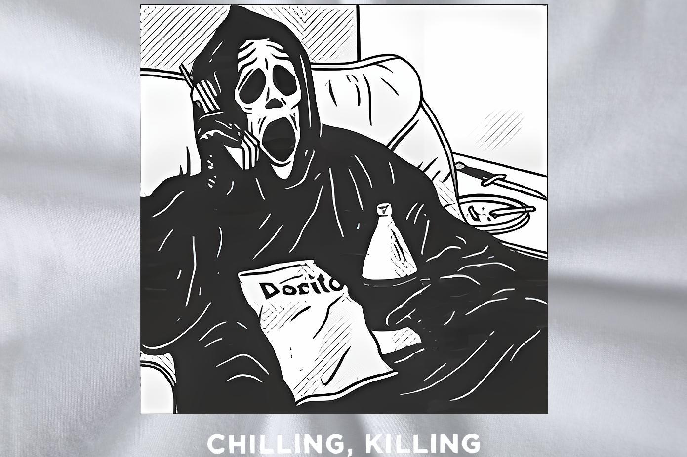 Customized Man T Shirts skull Clothes 100% Cotton 230g Summer Casual High Quality Custom Cartoon Breathable Short Sleeve Tshirts