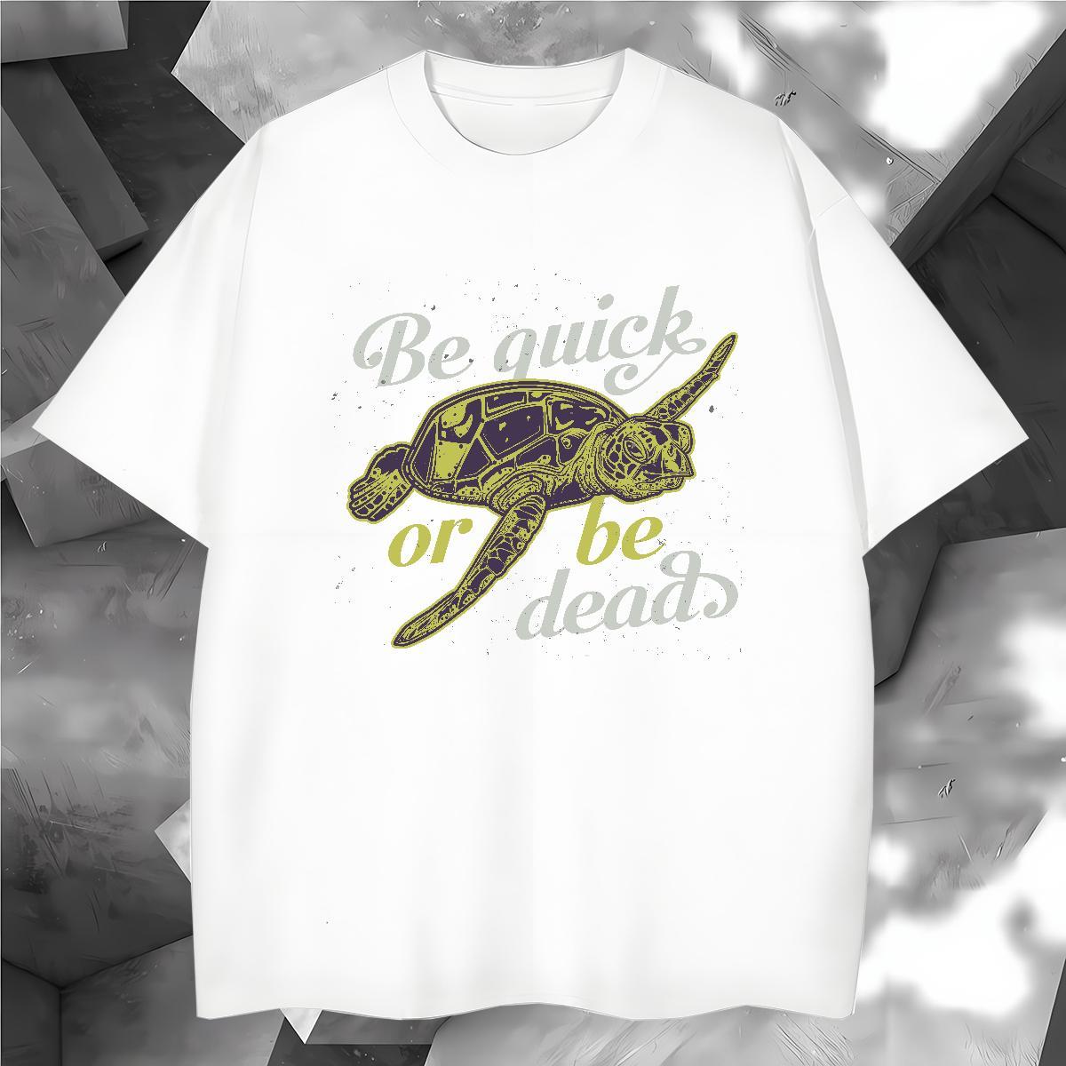 T-Shirts for Men 100% Cotton 230g Daily Wear Short Sleeve Soft Custom Print Plus Size Men Tops Tees Classic Casual Loose Tees Shirts