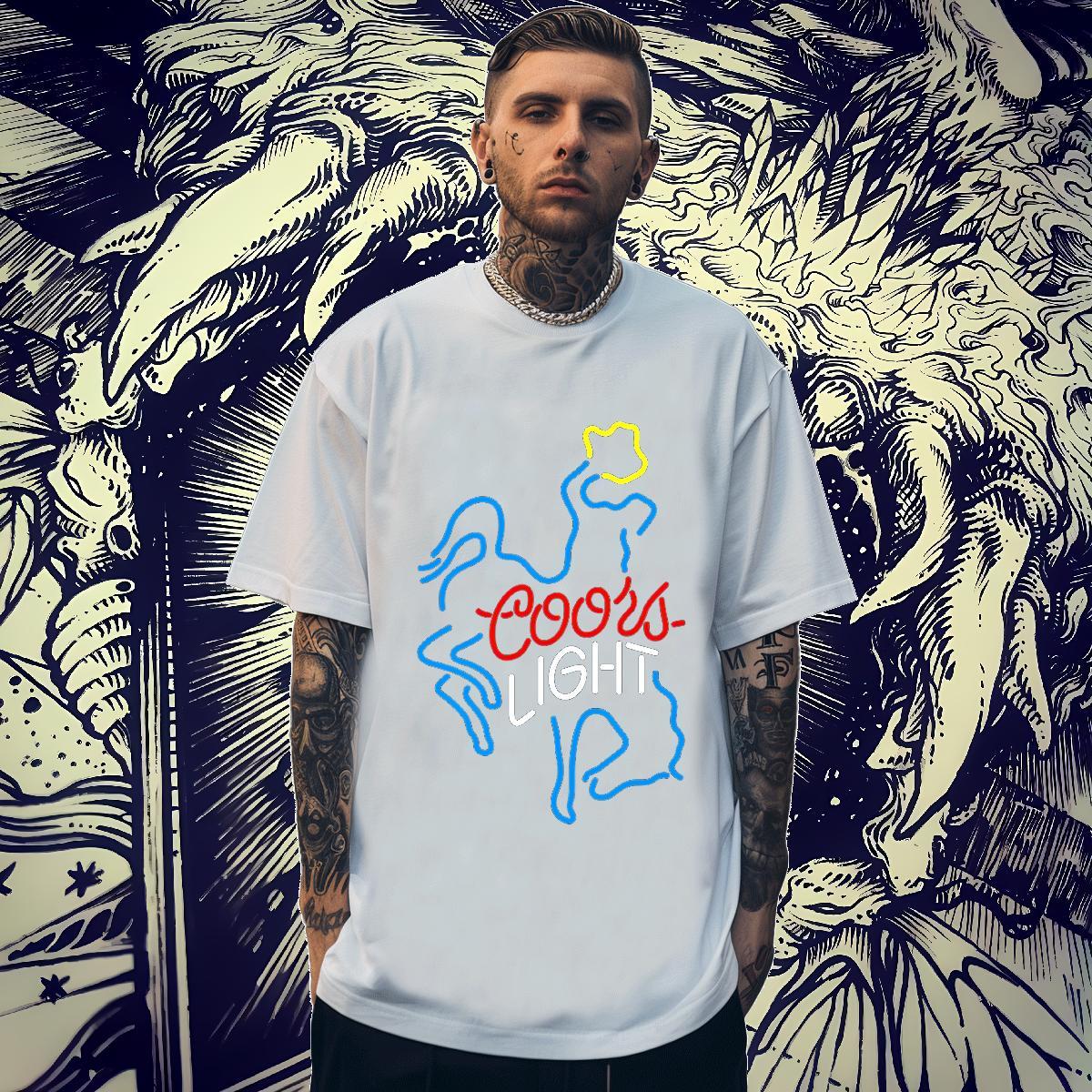 Loose Fit Men Clothes T-Shirt 230g 100% Cotton Summer Casual cartoon DIY Printed O Neck Short Sleeves Designer Fashion T shirt Tshirts