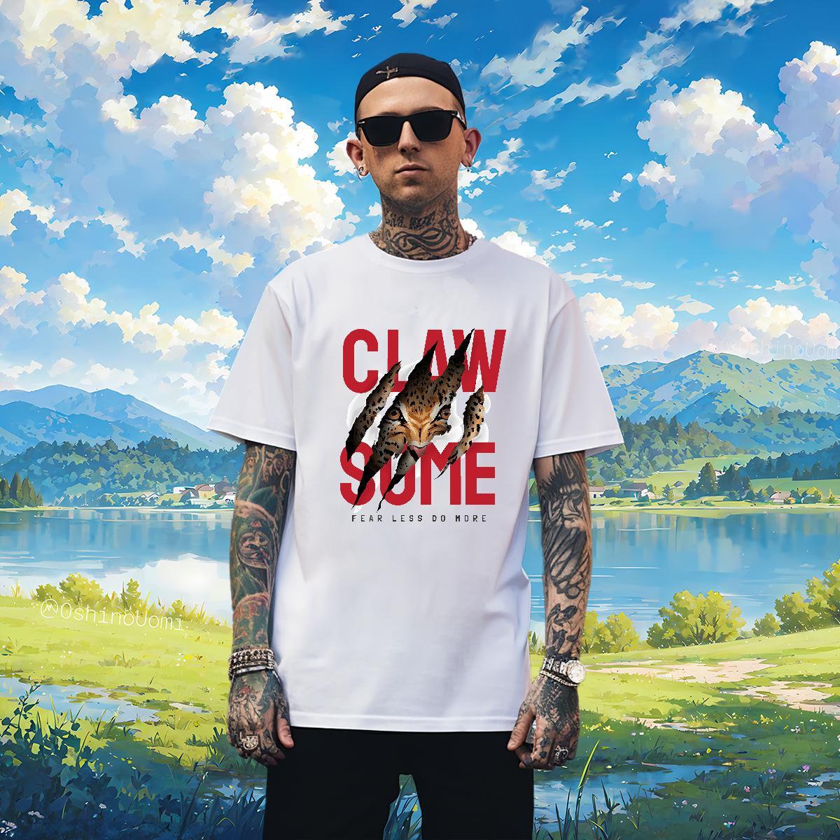 T Shirt For Man 230g 100% Cotton Casual O-Neck Short Sleeve Custom Printing Men Tees Casual New Designer Tops Shirt