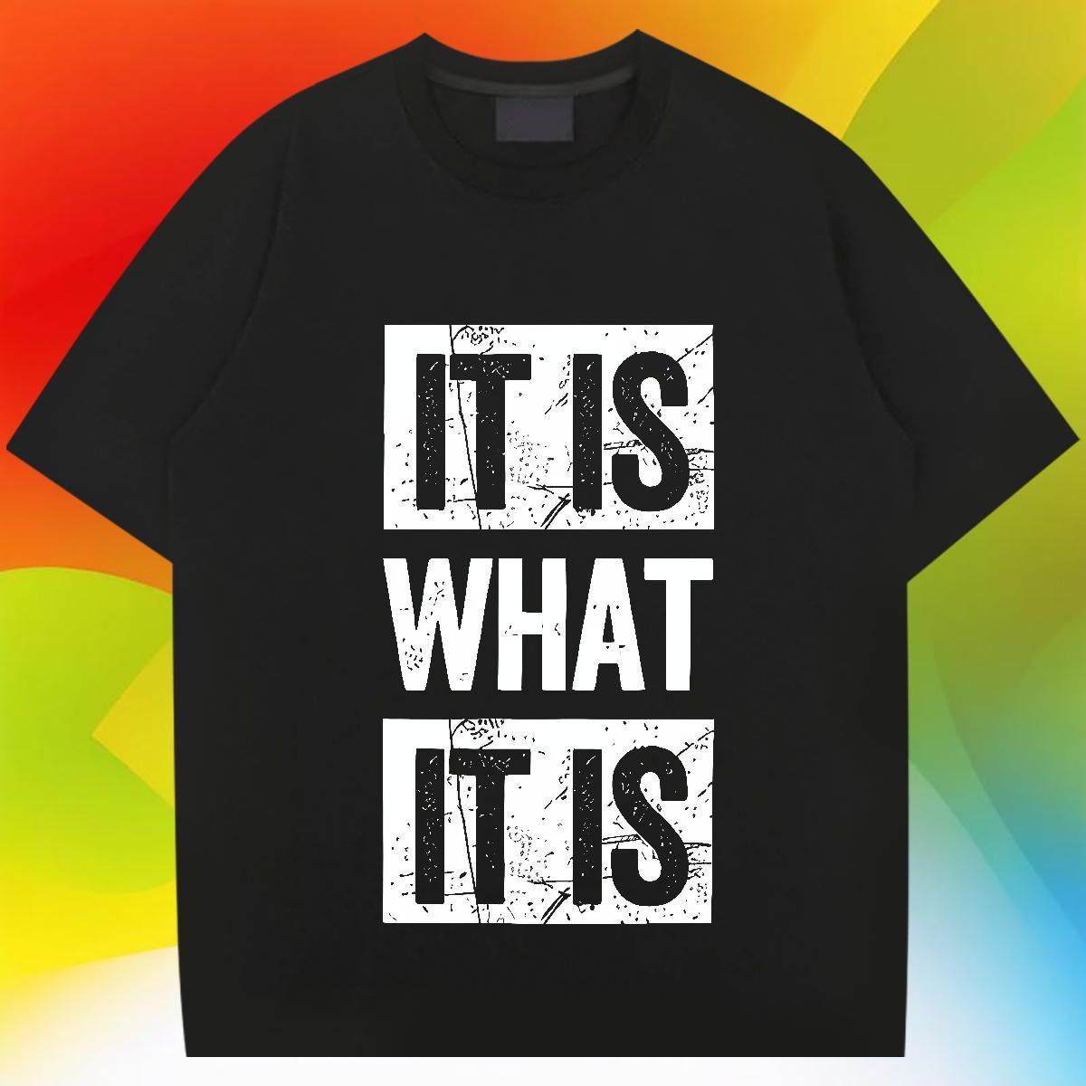 Loose Tshirt for Man Woman 230g Cotton Sports Casual letter Plus Size Cartoon O-Neck Short Sleeve Factory Direct T-Shirts Tee Shirt