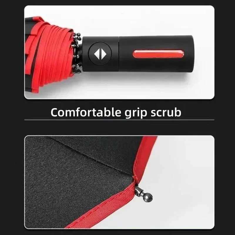 Windproof Automatic Folding Umbrella Female Male Twelv Bone Car Luxury Large Business Umbrellas Men Rain Women Gift ParasolXJ240806