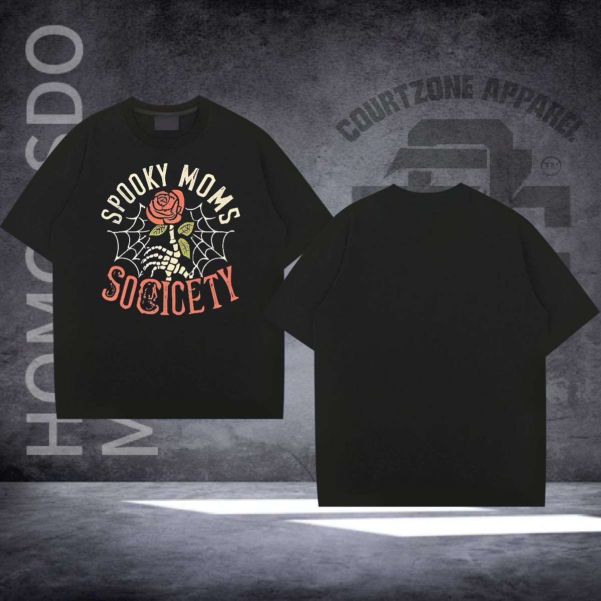 Brand T shirt 230g Pure Cotton rose Summer Casual Tee Shirt O Neck Short Sleeves Loose Tshirts Floral Print