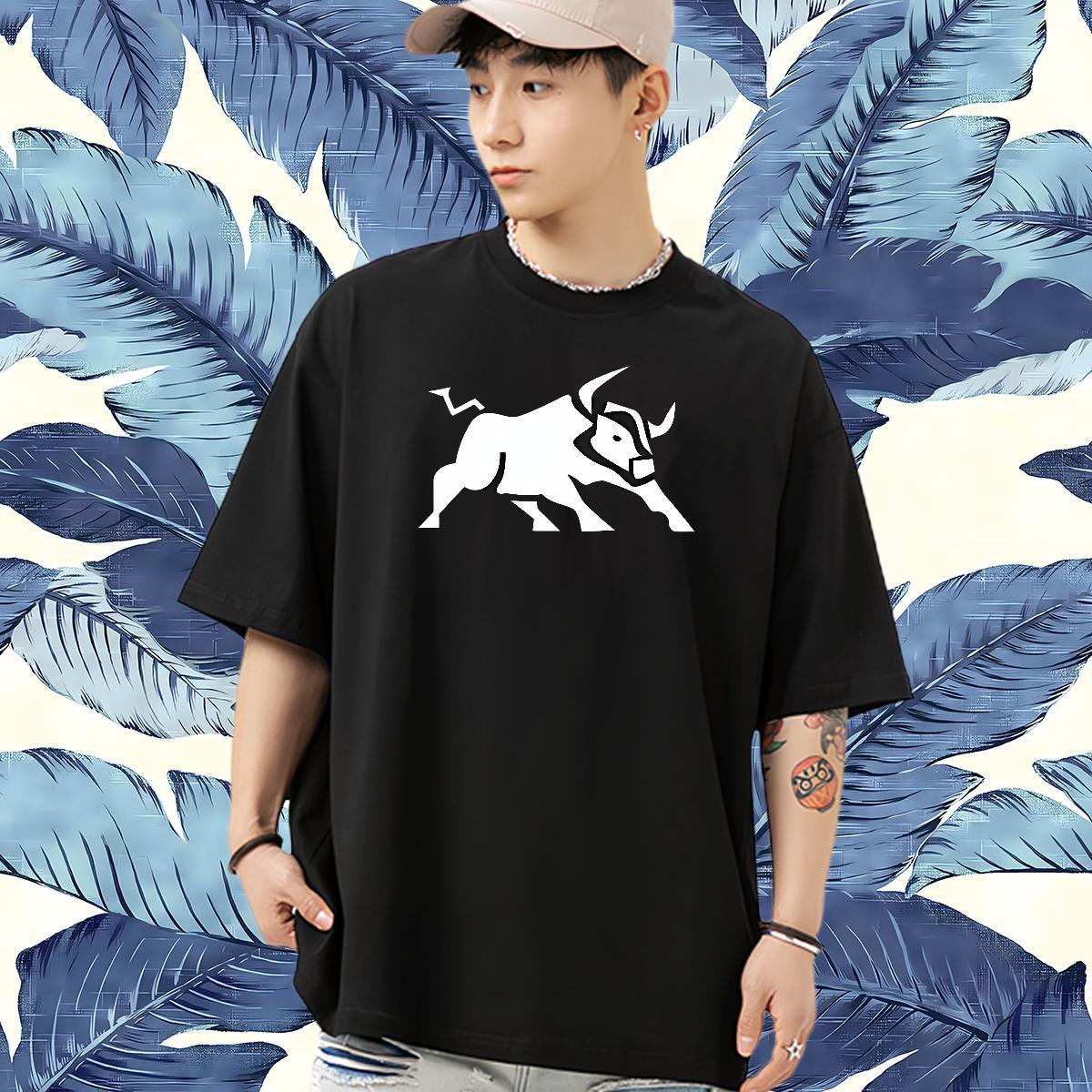 2024 Designer T shirt 100% Cotton 230g cow Beach Tshirts Pure Cotton TOP Quality Couples T Shirts DIY Printed