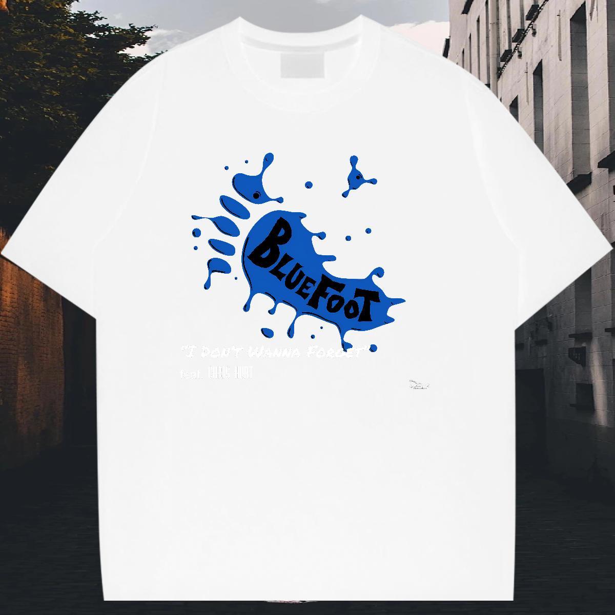 Unisex Men Tshirts 230g Cotton Sport letter DIY Printed O-Neck Short Sleeve DIY Customized Men T Shirts Wear