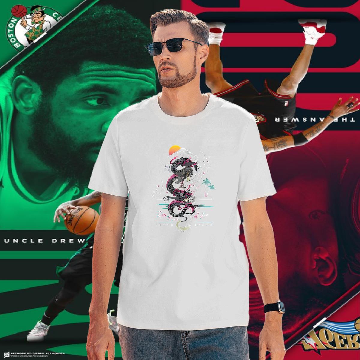 Cool Design Couples T Shirts 230g Cotton snake T-Shirts Street wear Hip Hop Short Sleeve Soft Skull 2024 New Tops Tees