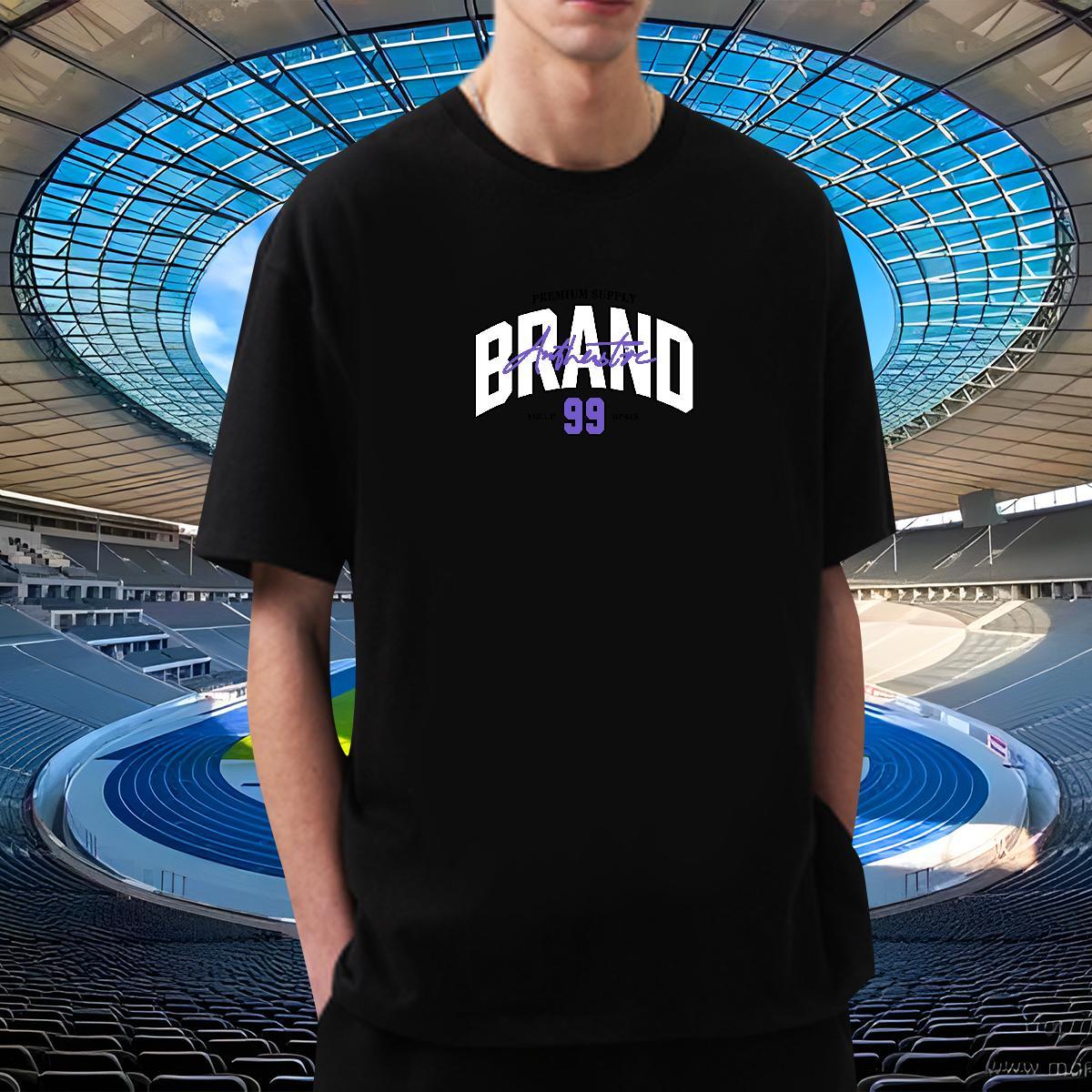 Designer Mens Tshirts 230g Pure Cotton Street wear Hip Hop letter DIY Short Sleeve O-Neck Brand T-Shirts for Men Clothings