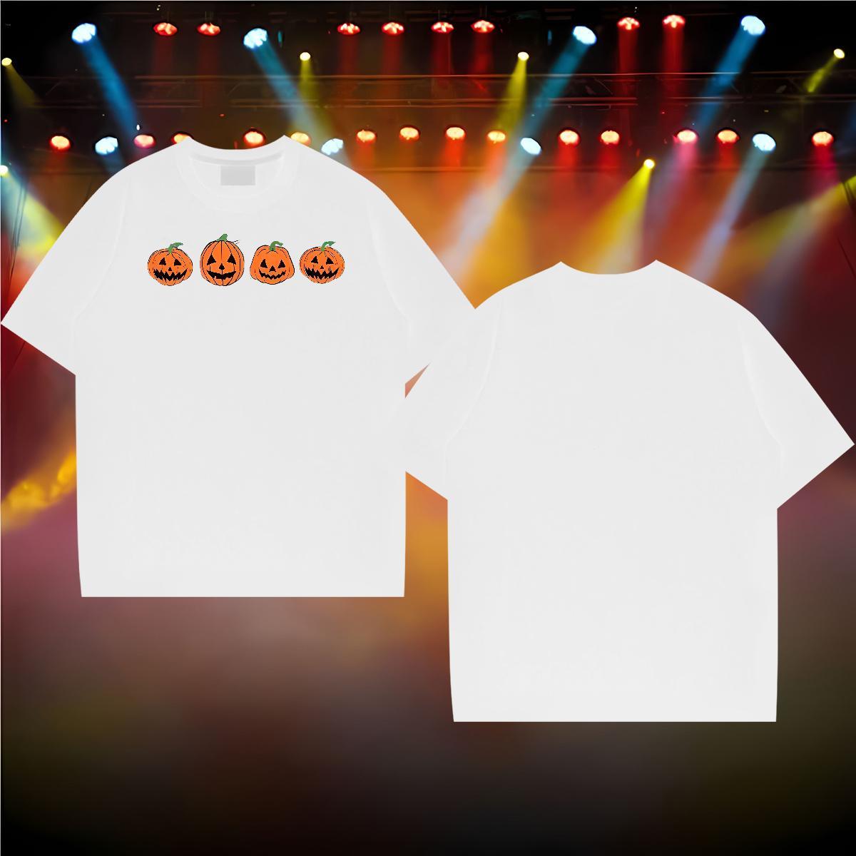 DIY Customized T Shirt For Man 230g 100% Cotton halloween Home Outdoor Tops Shirt Short Sleeve Soft Designer Tshirt for Man Woman Custom Anime