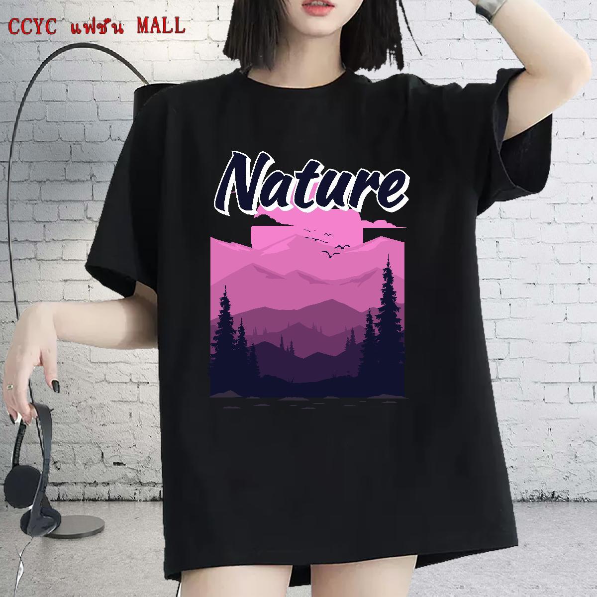 Free Shipping T Shirts Women Crew Neck Breathable Tshirt for Man Woman Custom Printing tree Daily Outfit 230g 100% Cotton 2024 Casual Tops