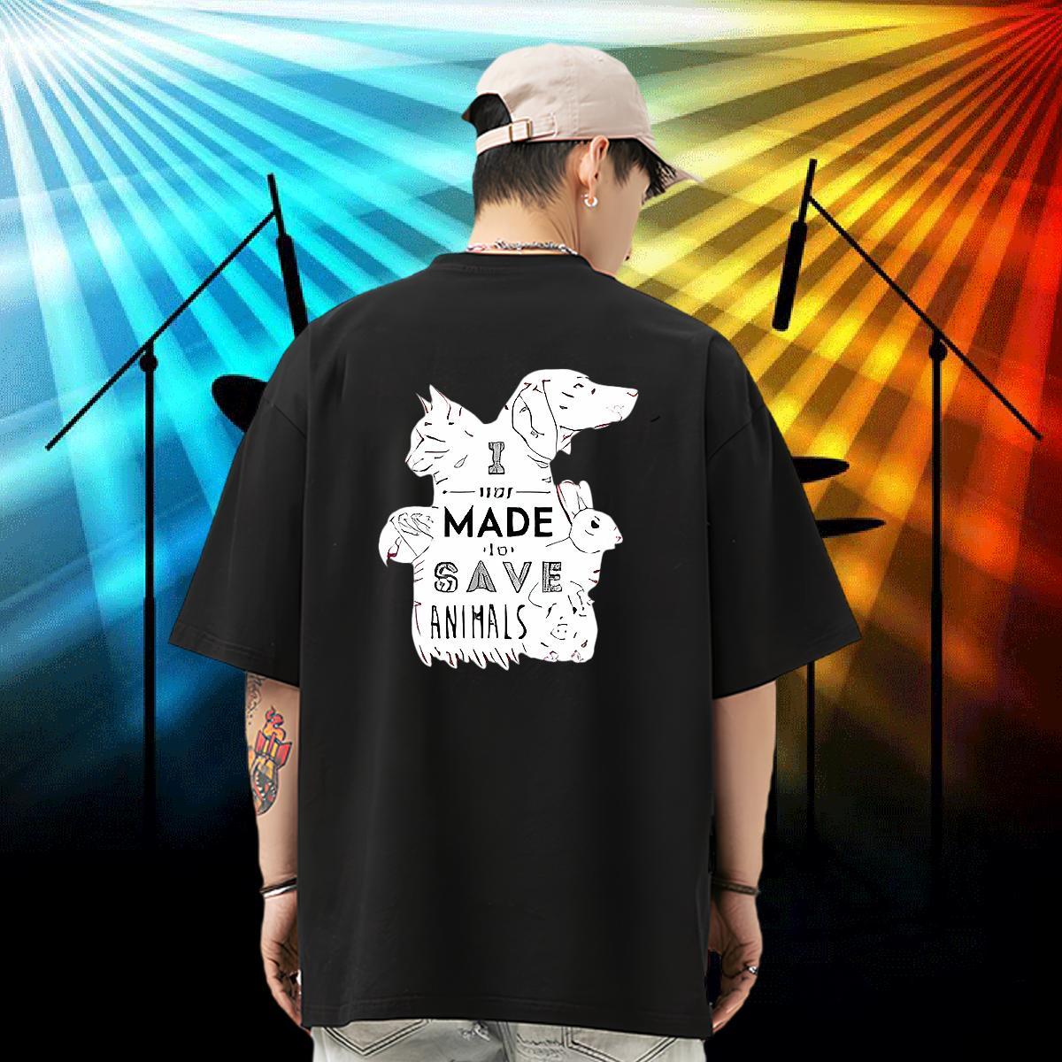 Casual New Men T Shirts 100% Cotton 230g Outdoor Tops Tees Breathable Crew Neck Unisex Men Tees White Plus Size