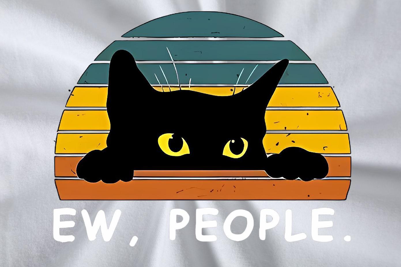 Casual New T-Shirts for Men 230g 100% Cotton cat Street Wear Clothes Breathable Cool Design Tshirts Oversized