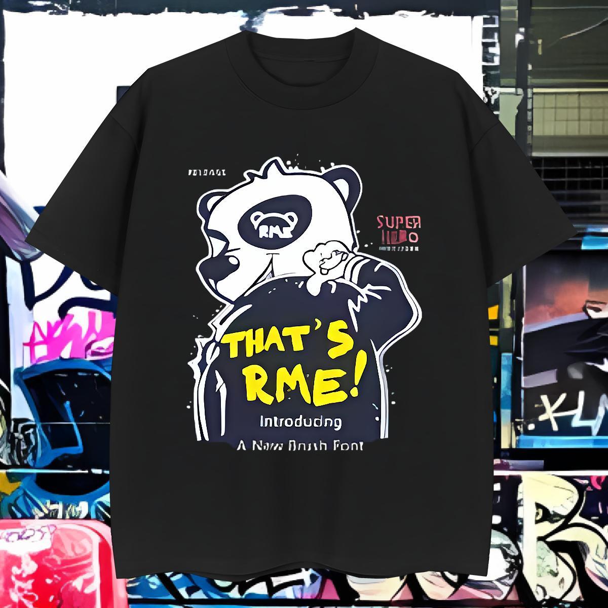 High Quality Mens Tshirts 230g Cotton panda T Shirt For Man Daily Wear O-Neck Short Sleeve Graphic Classic Clothings