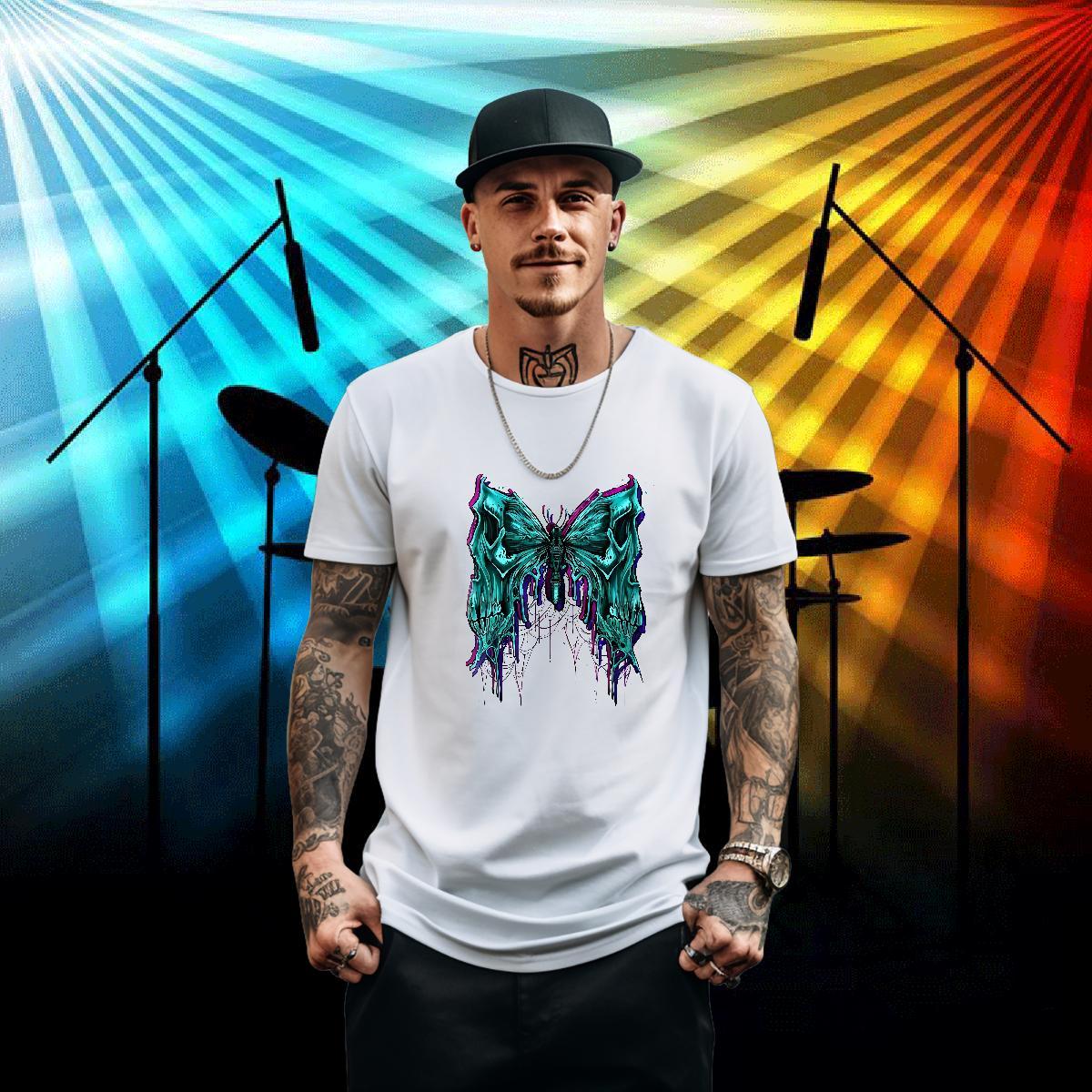 Wholesale T-Shirts 100% Cotton 230g halloween Daily Outfit Top Tees Short Sleeve Soft Classic Couples T Shirts Floral Print