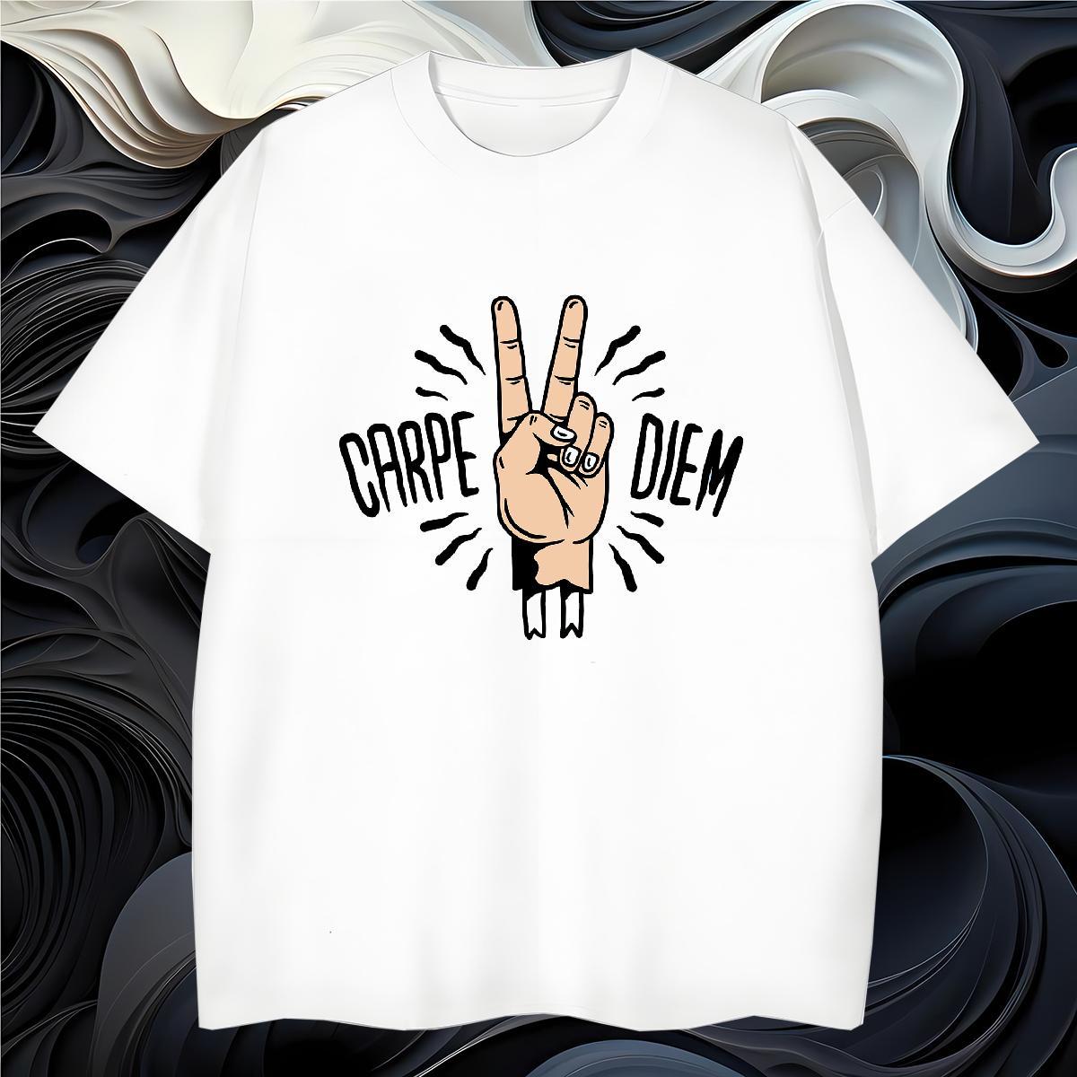 T Shirts Men 230g Pure Cotton hands Sport Round Neck Short Sleeve DIY Printed Men Clothes T-Shirt DIY Customized Unisex Top Tees