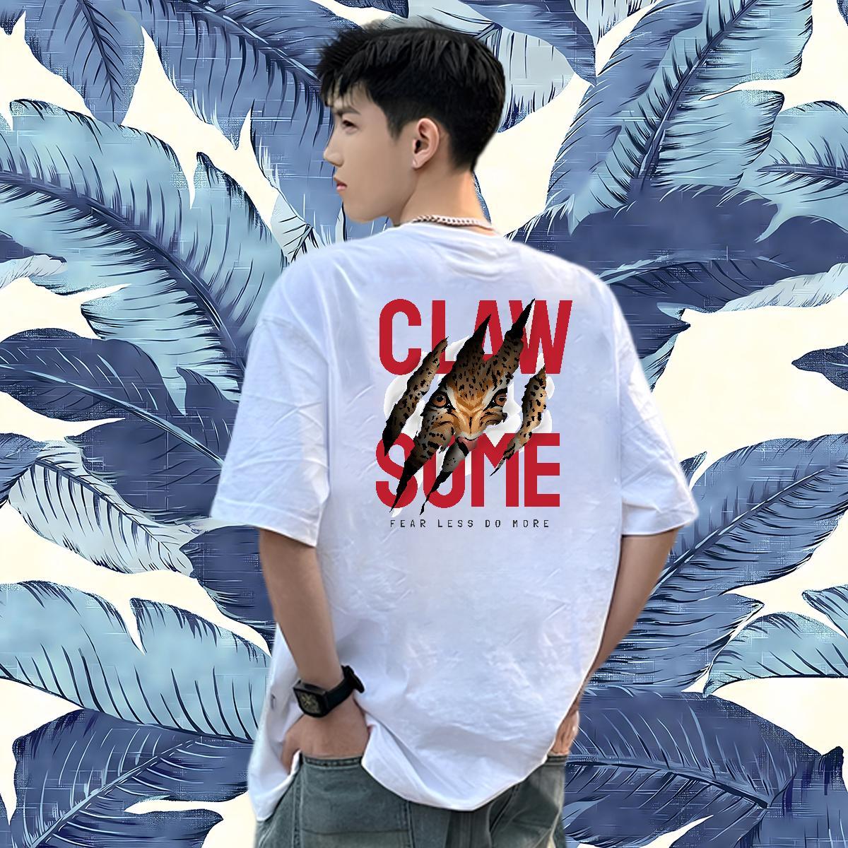 Free Shipping Men T Shirts 230g 100% Cotton Casual Wear Crew Neck Breathable Cool Couples T Shirts Custom Printed