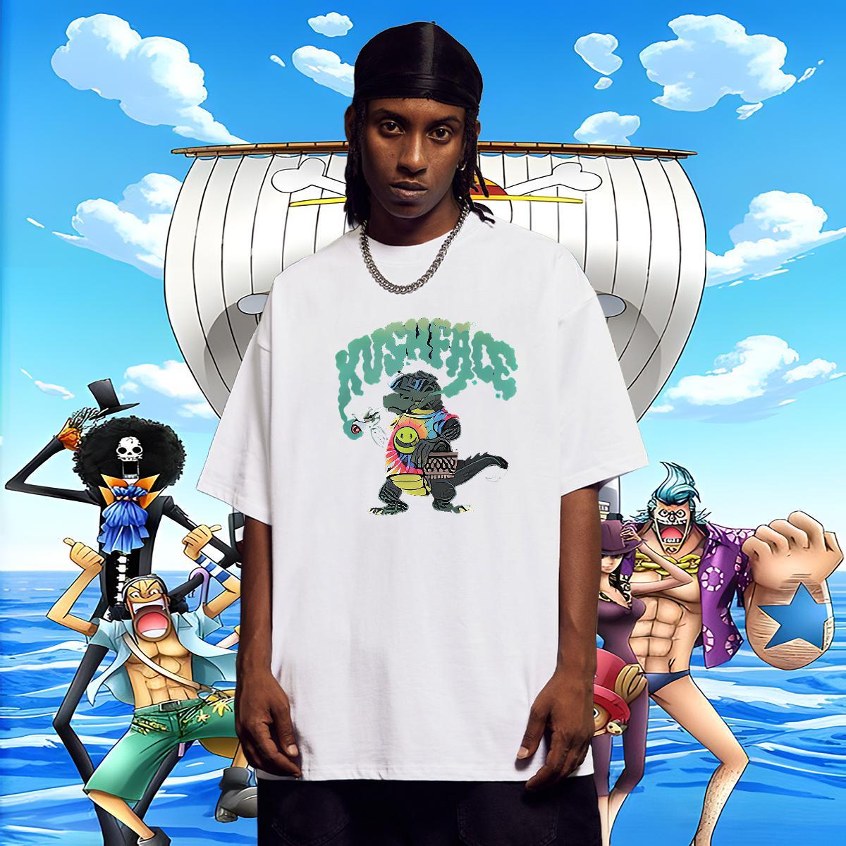 Wholesale Men Clothes T-Shirt 230g 100% Cotton Home Outdoor dinosaur Customized Breathable Short Sleeve 2024 Designer T Shirt For Man Tops Shirt