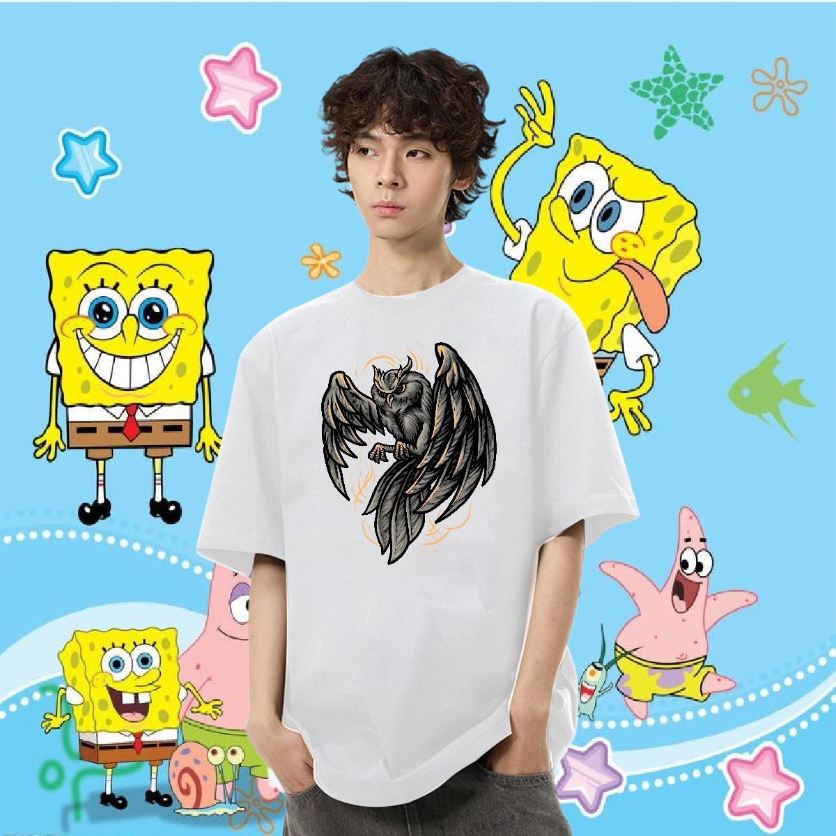 DIY Customized T Shirt For Man 230g Cotton cool Street Wear Tees Shirts Breathable Short Sleeve Comfortable Men Tees Oversized 3XL 4XL