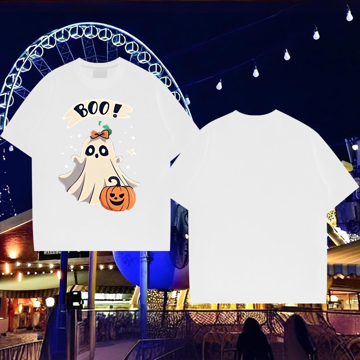 New Arrival Mens T Shirts 230g Pure Cotton halloween Hip Hop Tees O-Neck Short Sleeve Comfortable Men Clothes T-Shirt Plus Size Custom