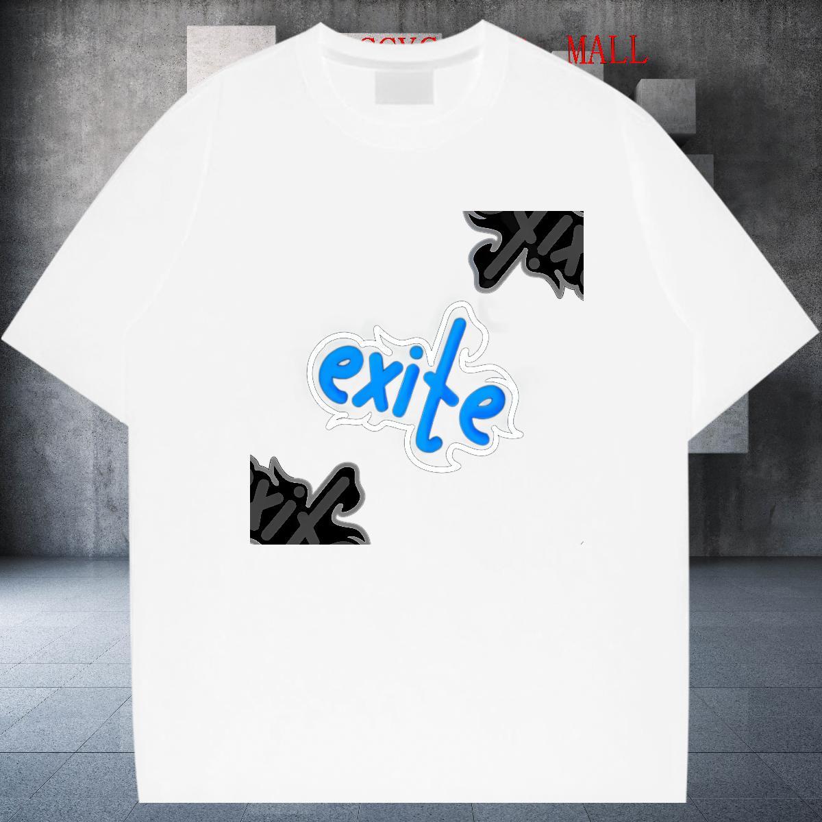 Free Shipping Tshirt for Man Woman 230g Cotton Hip Hop Street letter Custom Anime O-Neck Short Sleeve 2024 T Shirt For Man Top Tees