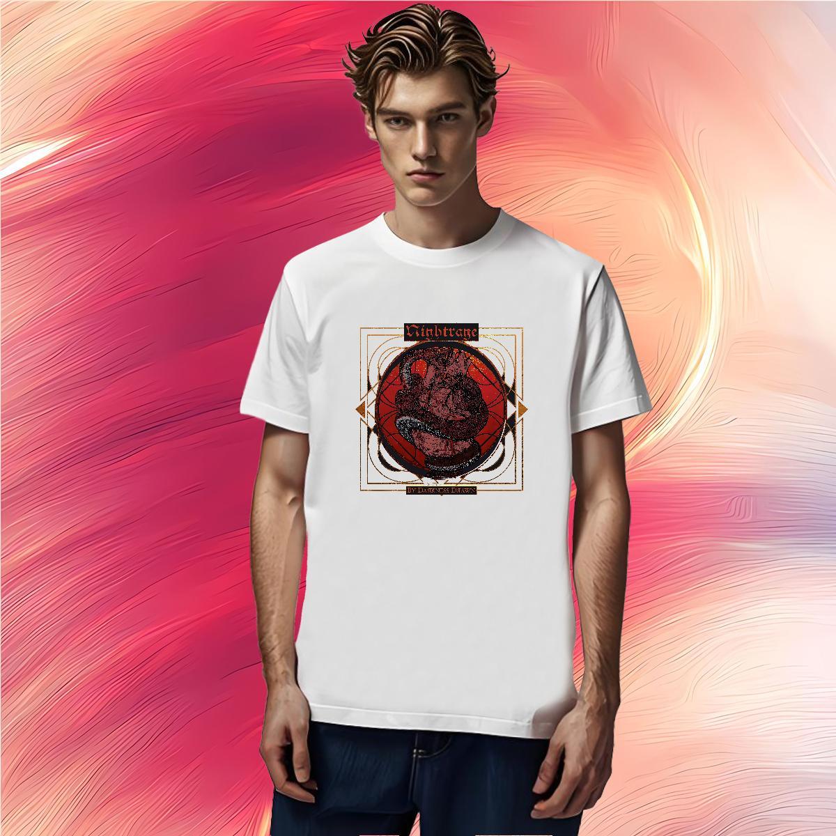 Mens T Shirts 230g 100% Cotton snake Sport Breathable Crew Neck Anime Print Men Clothes T-Shirt Fashion Design Designer Tops Shirt