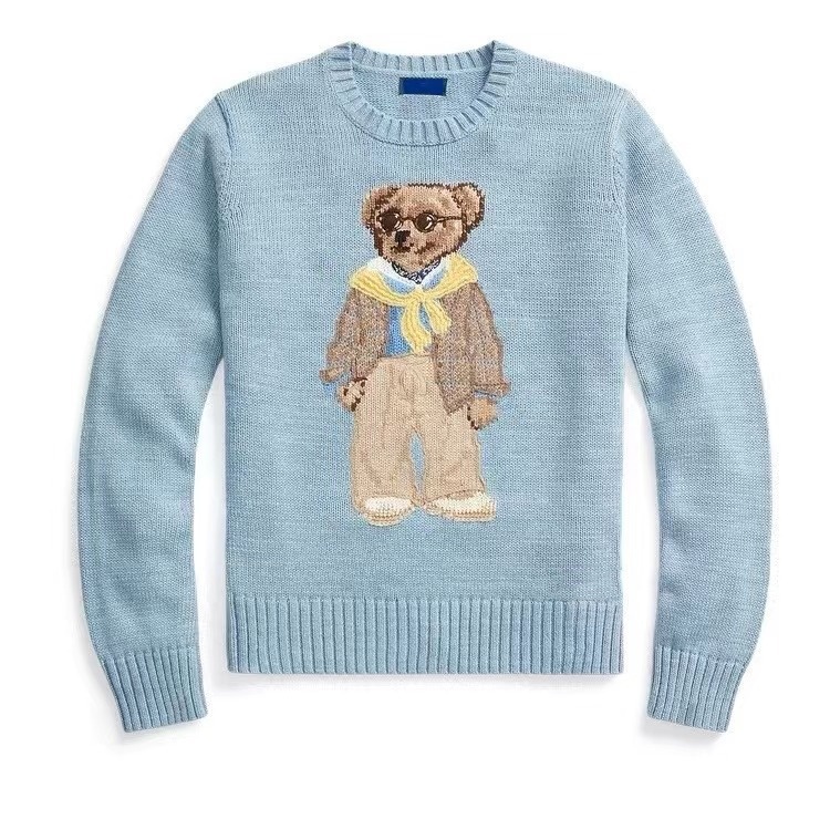 Women's designer Sweaters Winter Soft Basic Women Pullover Cotton Bear Pulls Fashion Knitted Jumper Teddy Bear Embroidery Sweaters