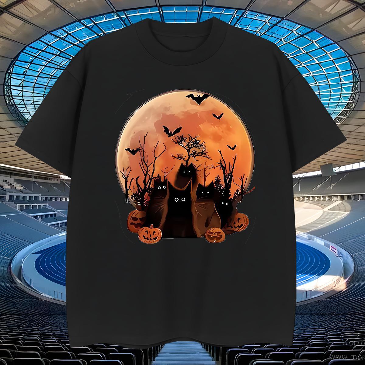 Unisex Men Tshirts 230g Cotton tree Man T Shirts Daily Outfit Breathable Short Sleeve Custom Print Plus Size Brand Polos