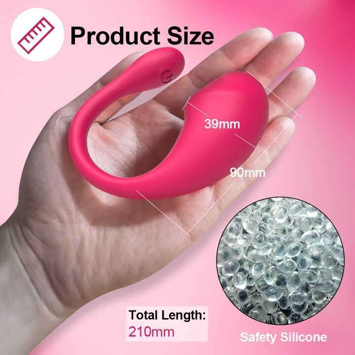 Hot-Selling APP wireless remote wearing small shark egg jumping vibrator application vibrator jumping egg