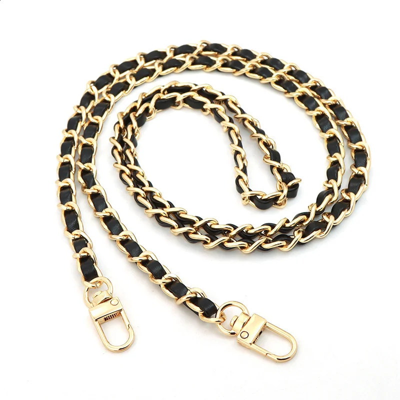 Multicolor Bag Chain Accessories Gold Silver Women Shoulder Metal Strap Crossbody Belt for Handbag 240805