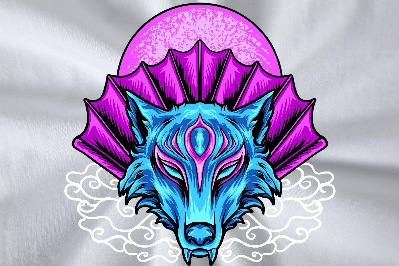 Customized T Shirts Men 230g Cotton wolf Outdoor Polos Round Neck Short Sleeve Popular Tshirt for Man Woman Oversized 3XL 4XL