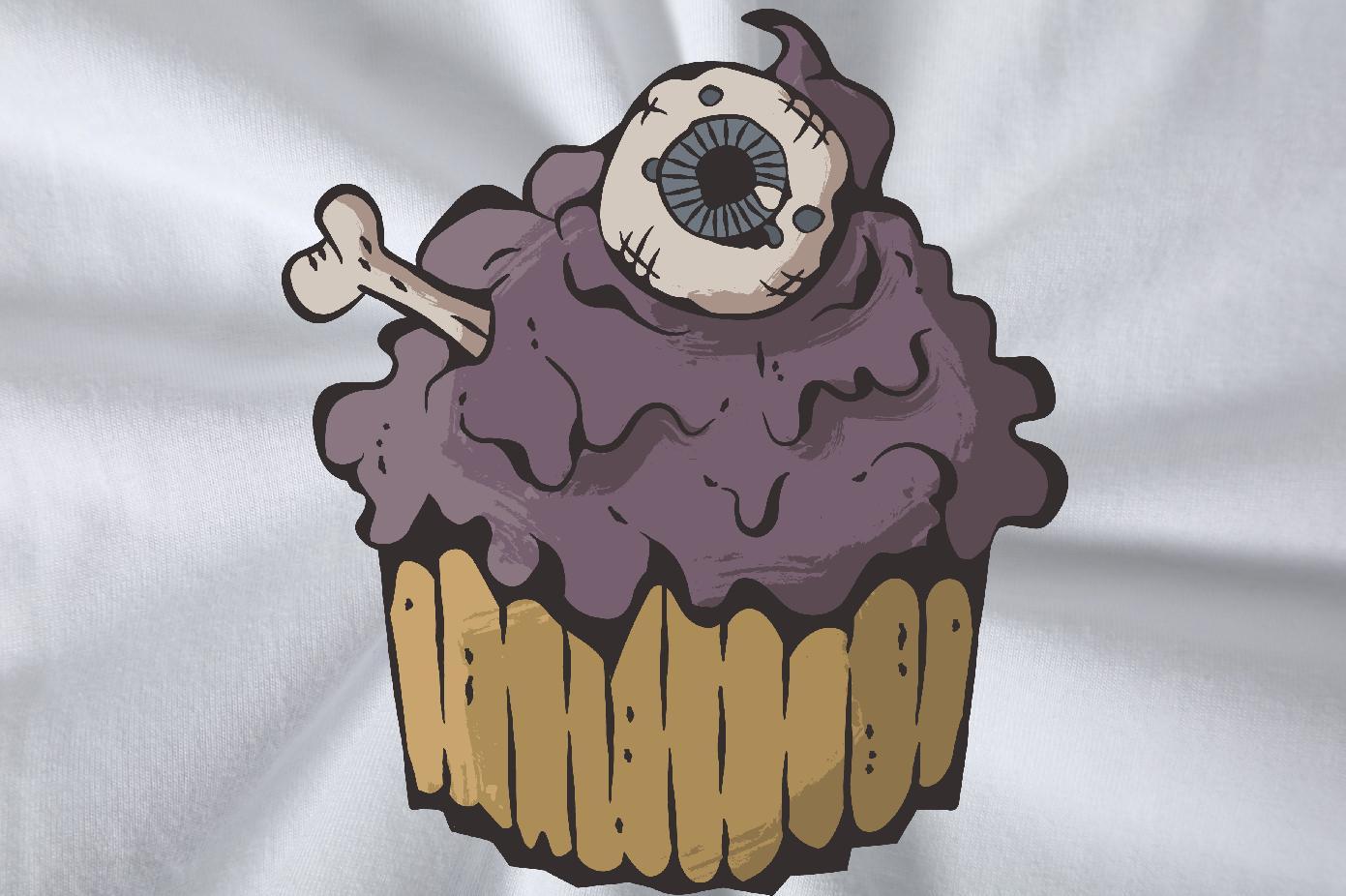 DIY Customized T-Shirts for Men 230g Cotton cake Sports Casual Tops Tees O Neck Short Sleeves Cool Men Tees Skull