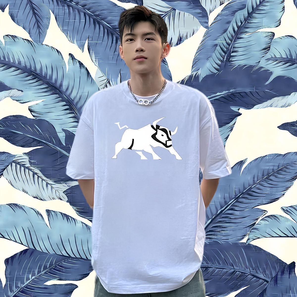2024 Designer T shirt 100% Cotton 230g cow Beach Tshirts Pure Cotton TOP Quality Couples T Shirts DIY Printed