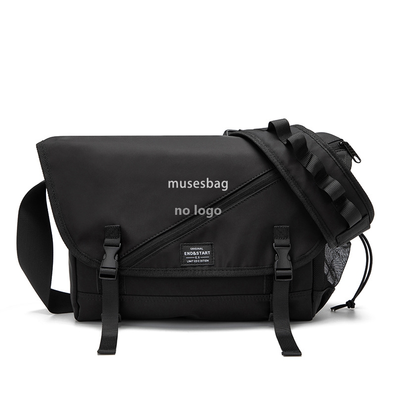 Men's work bag crossbody bag cross bag fashion Harajuku function college student postman computer casual backpack woman