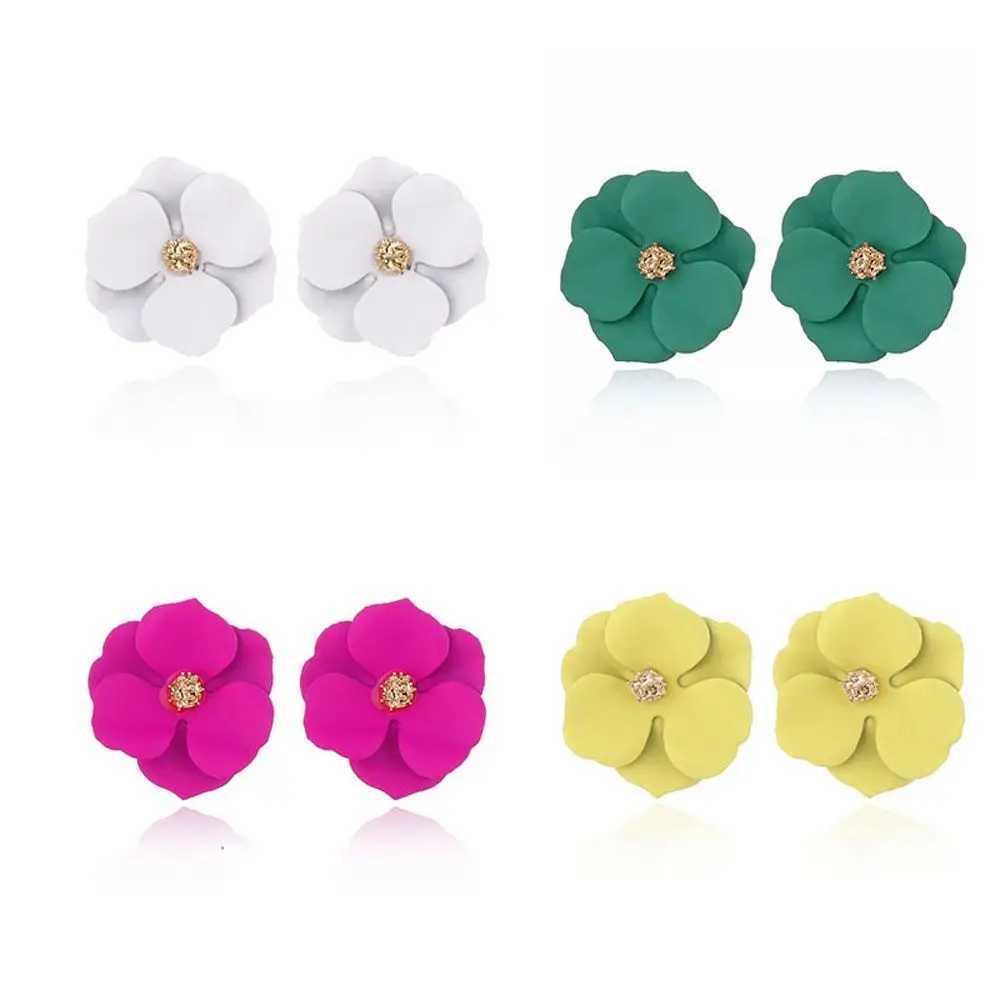 Cute Classic Female Cute Girl Flower Petal Jewelry Fashion Accessories Earrings W240803