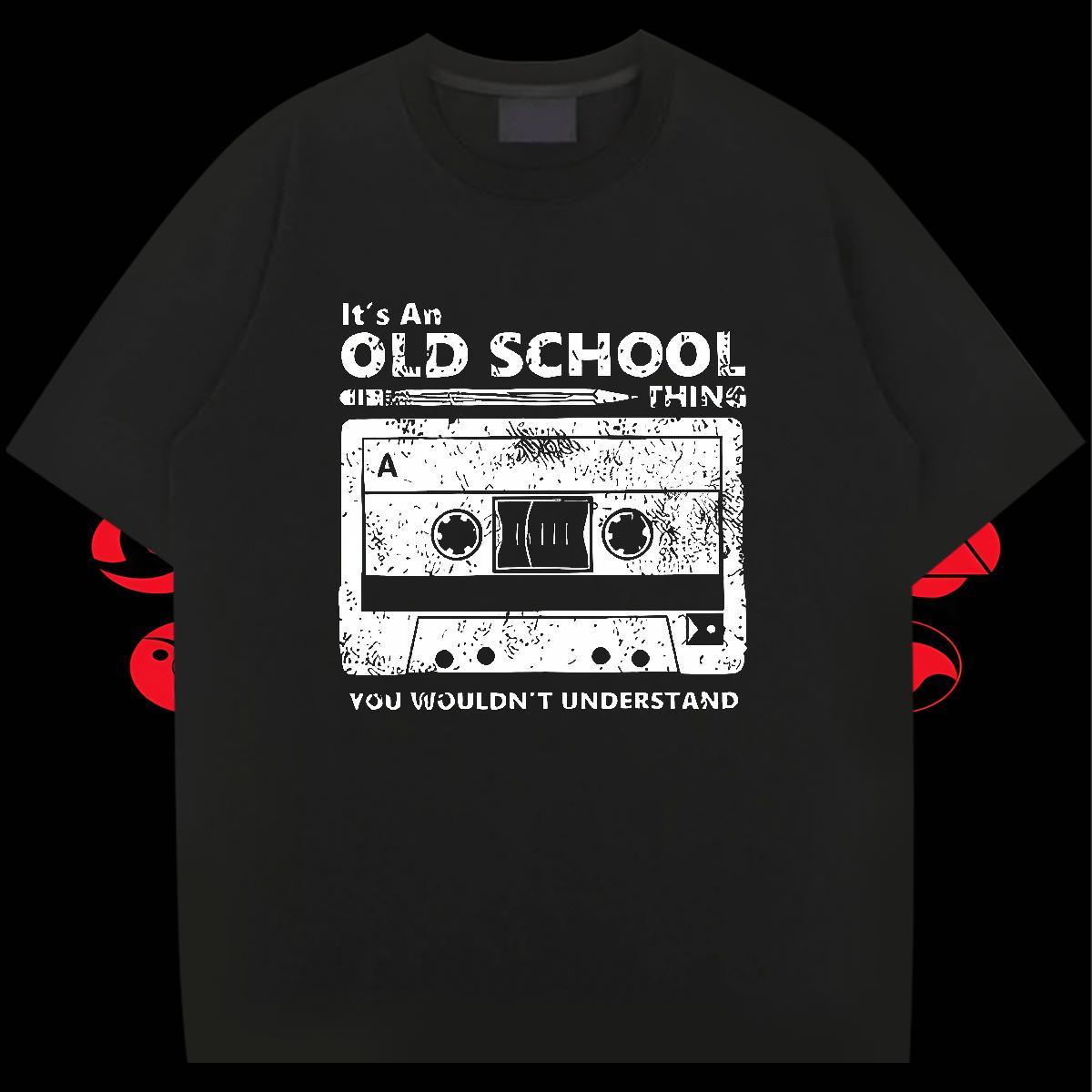 Popular Tshirt for Man Woman 100% Cotton 230g Street Casual radio Plus Size Custom O-Neck Short Sleeve 2024 Summer T Shirt For Man Wear