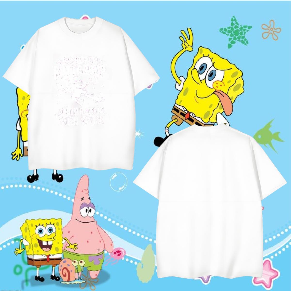 Casual New T-Shirts 230g 100% Cotton halloween Outdoor Tee Shirt Crew Neck Loose Fit Men Clothes T-Shirt Anime Print