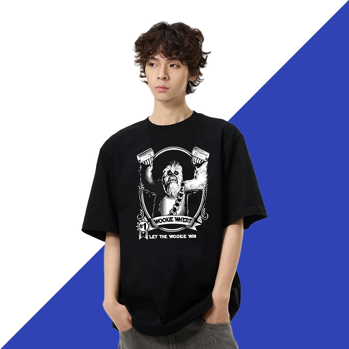 Comfortable Men Tops Tees 100% Cotton 230g Street wear Hip Hop orangutan DIY Logo Oversized Breathable Crew Neck New Arrival Mens T Shirts Top Tees