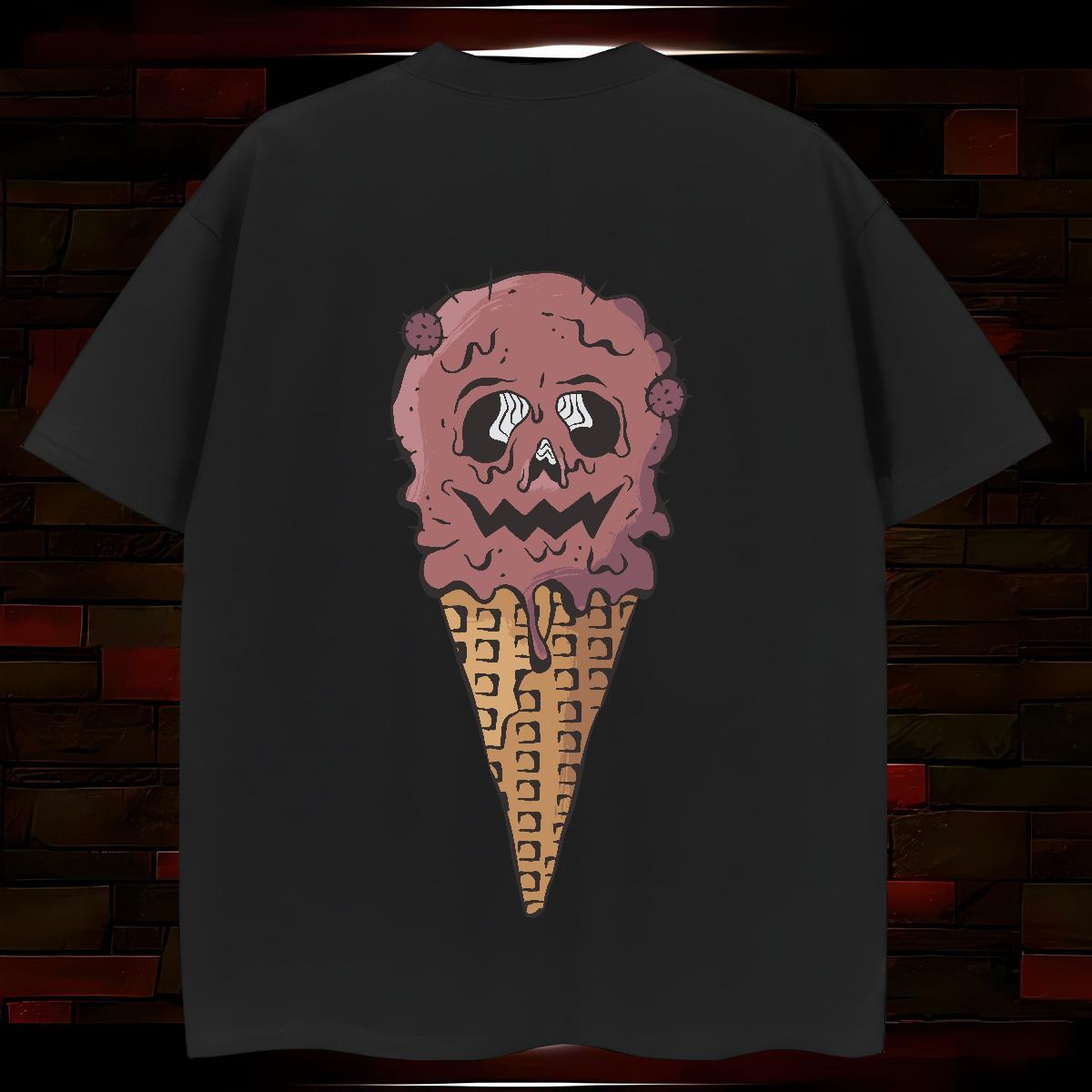 Factory Direct T-Shirts 100% Cotton 230g Halloween Spring Summer Top Tees Pure Cotton Soft Men Tshirts Oversized 3XL 4XL