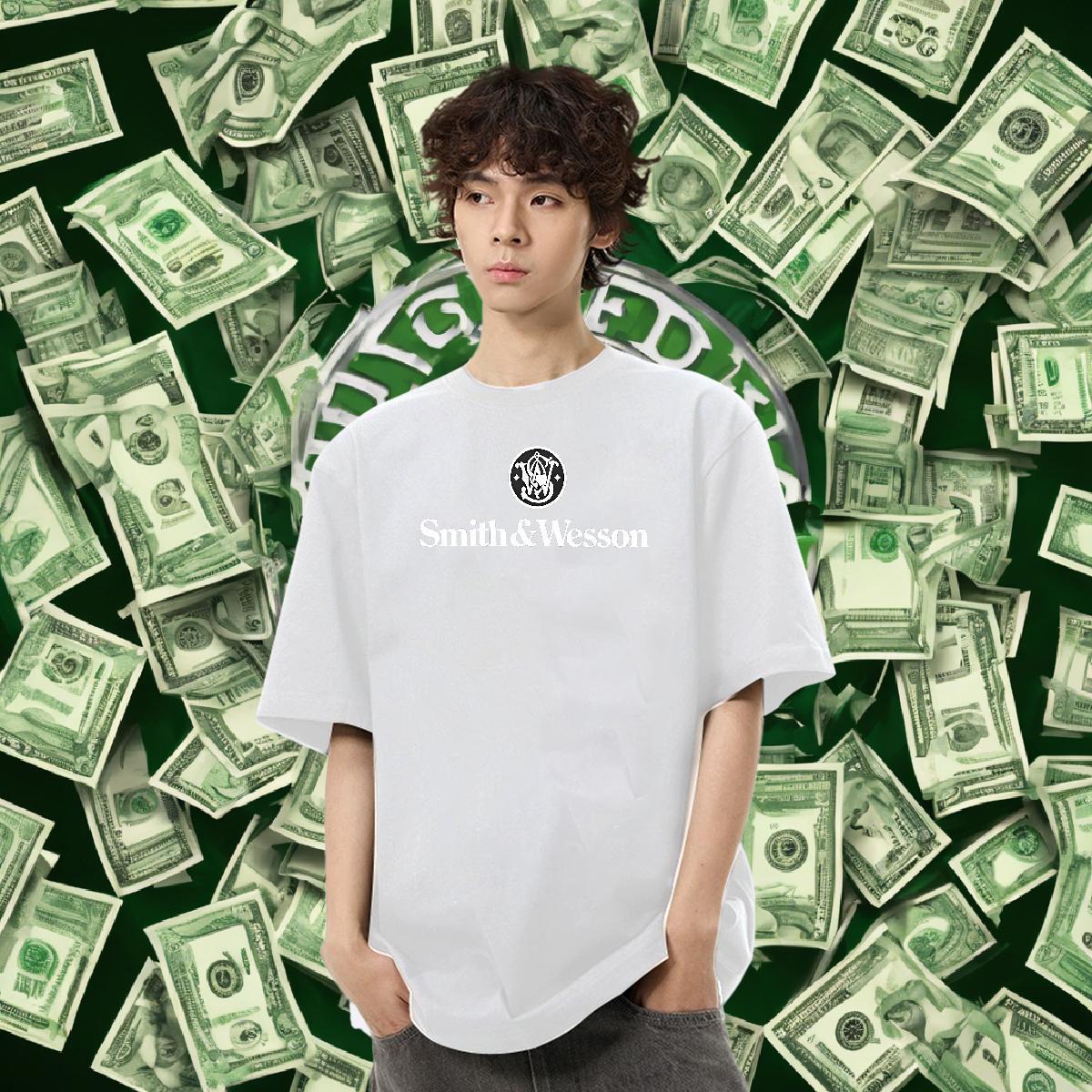 TOP Quality Couples T Shirts 230g 100% Cotton Casual letter Anime O-Neck Short Sleeve 2024 New T Shirt For Man Tees Shirts